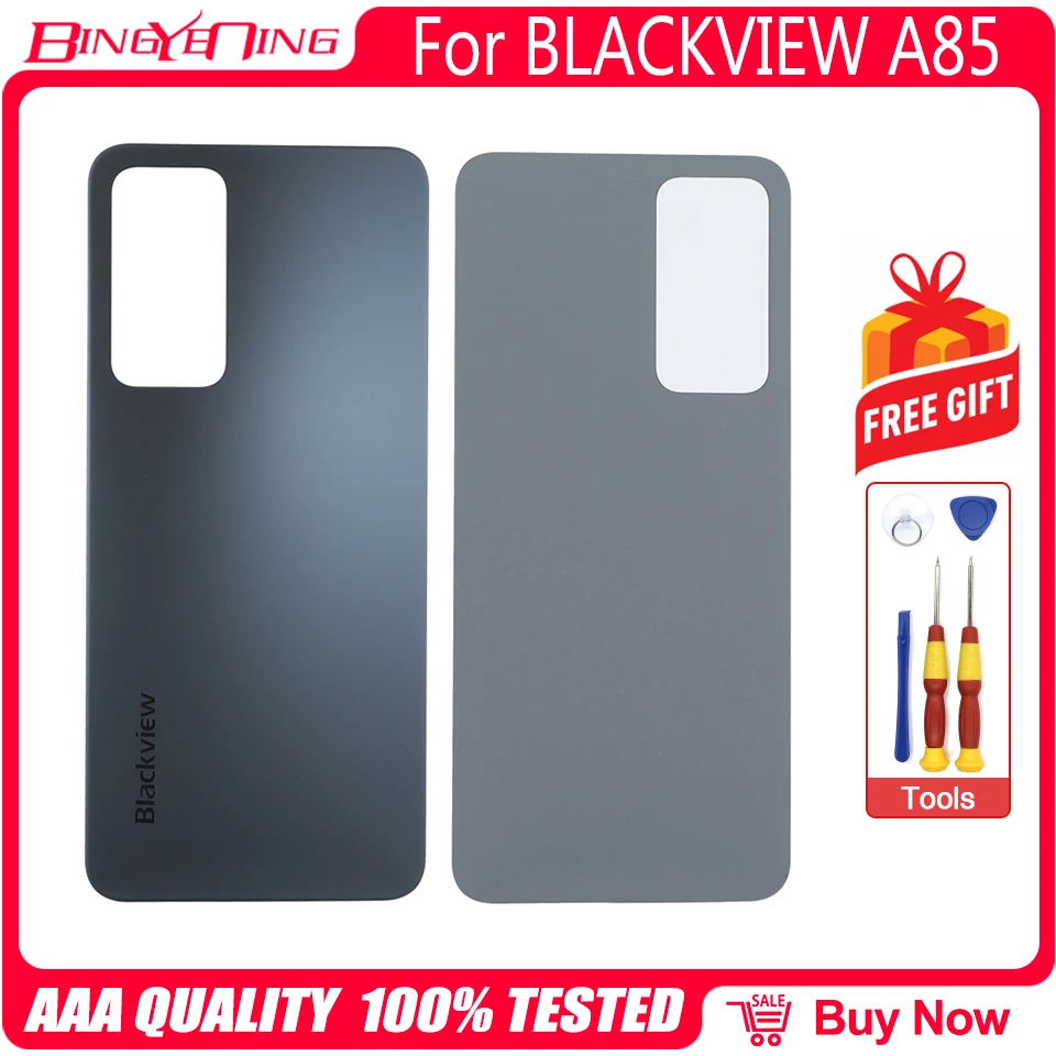 Blackview A85 수리 교체 액세서리 부품 용 100% 새 원본 배터리 커버 백..