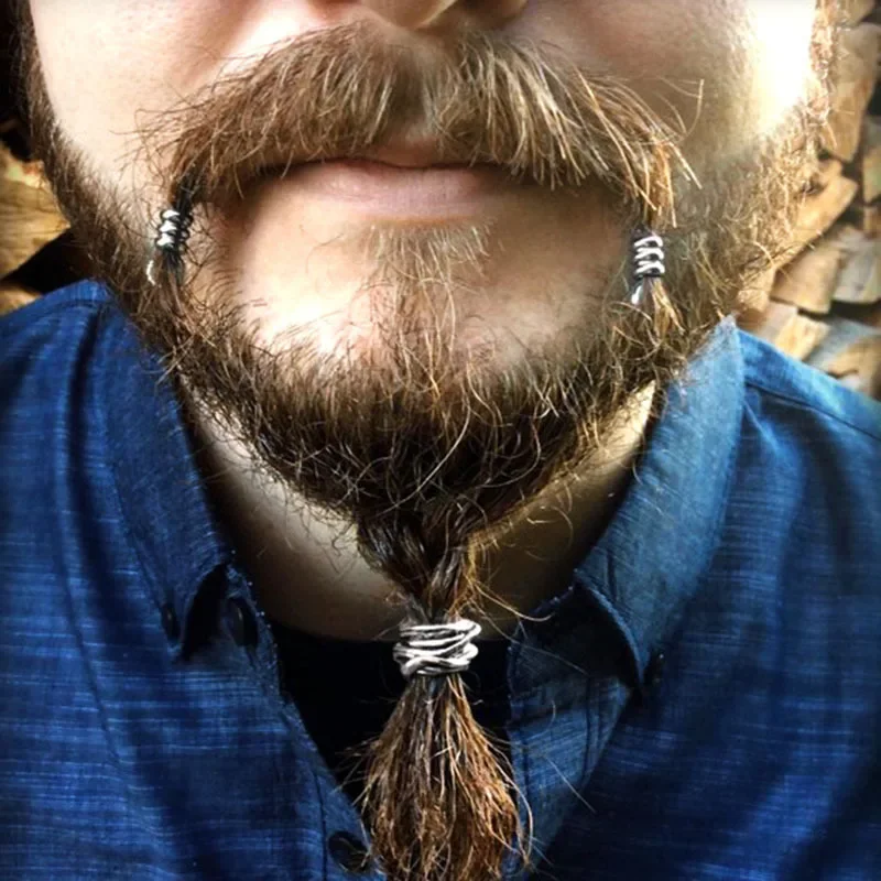 Gioielli per capelli e perline per barba medievali - acquista da noi Gioielli per capelli e perline per barba medievali - acquista da noi