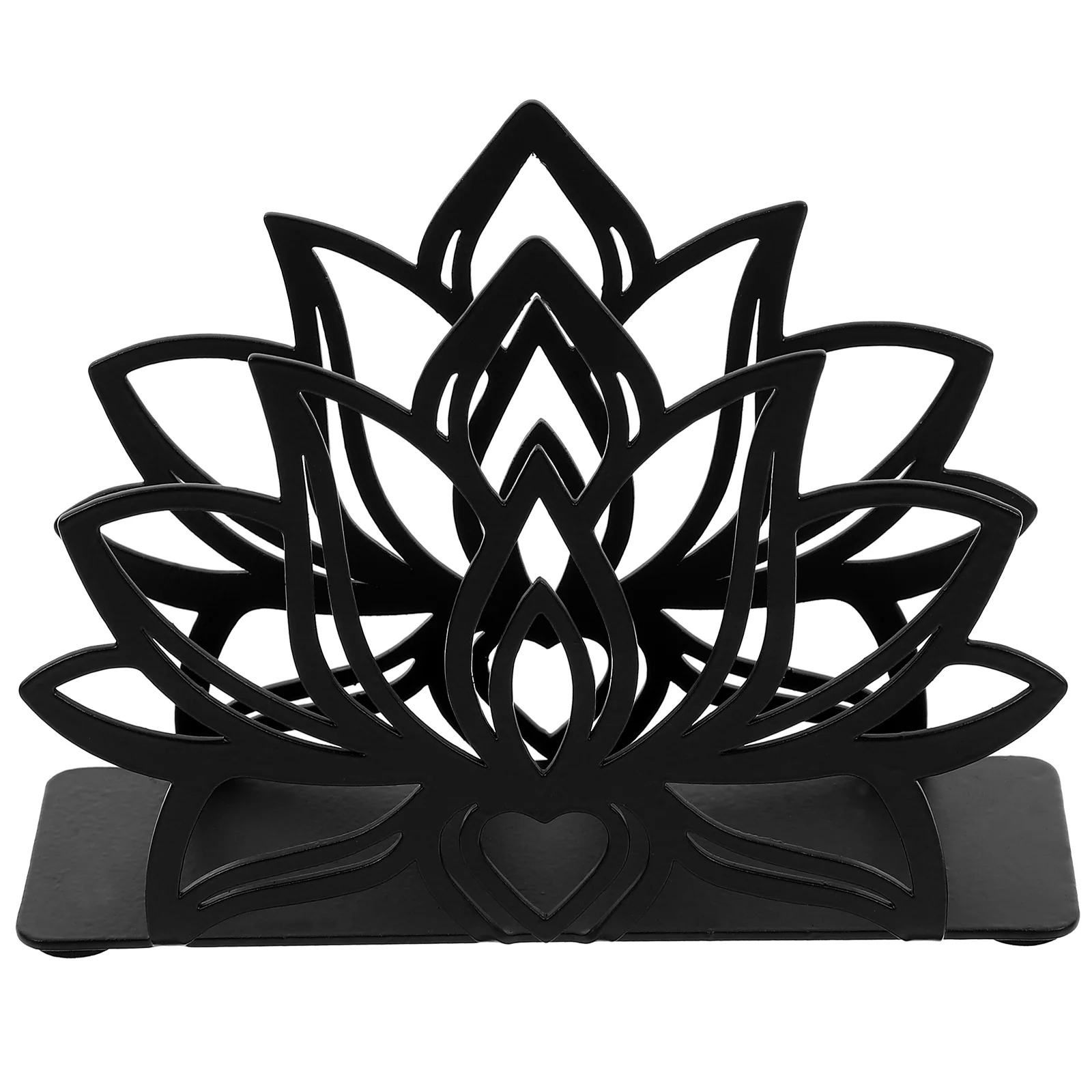 

Napkin Holder Metal Kitchen Napkin Holder for Table Iron Napkin Stand Shaped Decorative Napkin Rack Tissue Paper Dispenser Table