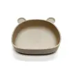 Children's silicone dinner plate baby auxiliary bowl suction cup bear cartoon dinner plate fall-proof anti-scald tableware 6