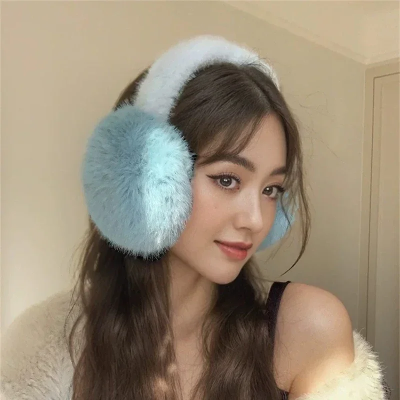 Fur Earmuffs Warm Earmuffs Women's Winter Cycling Skiing Cold All-match Commuting