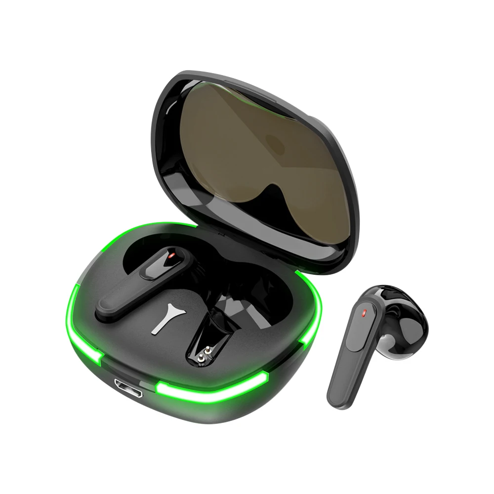 TWS Pro60 Wireless Bluetooth-compatible Headset with Mic Earbuds Noise Cancelling Stereo Earphone Sports Mini Wireless Headphone