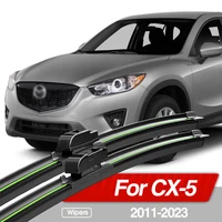 For Mazda CX-5 CX5 CX 5 2011-2023 Front Windshield Wiper Blades 2x Windscreen Window Accessories 2012 2013 2014 2016 2017 2019 1