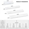 Night Lights Wireless LED Motion Sensor Lamp USB Rechargeable Magnetic For Wardrobe Room Closet Kitchen Aisle Tube Detector Bulb 6