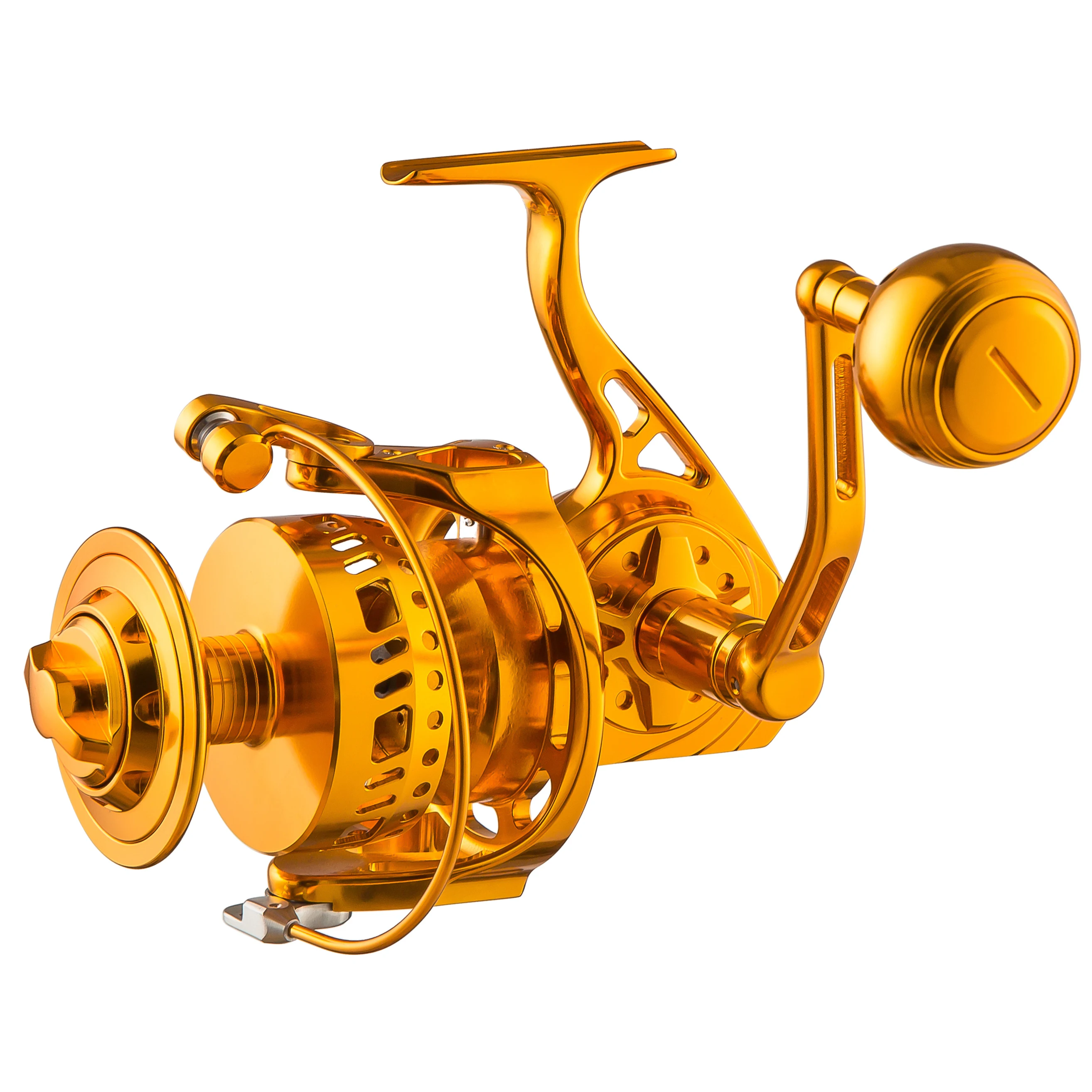 

LARGE CNC MACHINED FULL METAL SALTWATER SPINNING FISHING REEL 77LB DRAG 7000 LONG CASTING BIG GAME BOAT OFFSHORE SURF FISHING