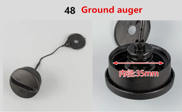 Bouchon Réservoir Carburant Pour Débroussailleuse - Compatible 139/40-5/140 - Rechange