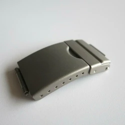 Titanium Watch Buckle Band Strap Bracelet Safety Clasp (16mm)