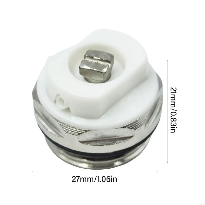 Set of 6 Radiator Bleeding Valves 1/2inch Sealing Designs Radiator Valves 448A