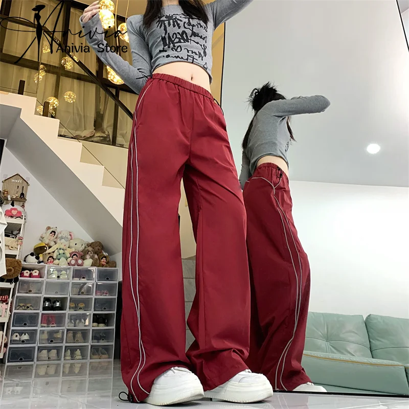 Pantalon Ancho Amazon Pantalones Deporte Mujer Pantalones De - Main Image