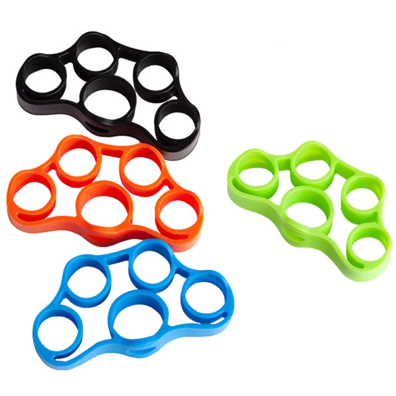 Finger Exerciser Silicone Hand Gripper Relaxing Occupational Therapy Toys Kids And Adults 3PCS