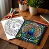 1pc Art Coloring Book 24Page Animal World pattern For Adults Teens Stress Kill Time Graffiti Painting Drawing Art Book 3
