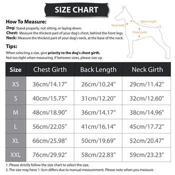 Winter Pet Dog Warm Cotton Coats Back Zipper Windproof Thickness Clothes for Small Medium Dogs Chihuahua French Bulldog Outfits 6