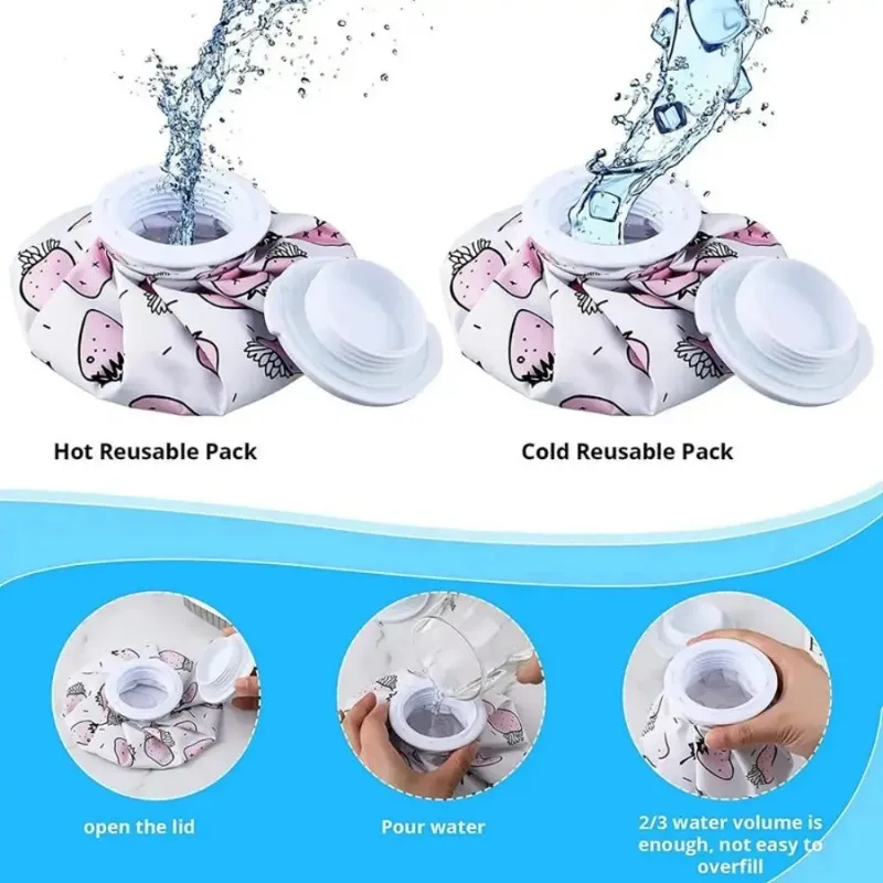 Cold Compress Ice Pack Cartoon Hot and Cold Multifunctional Therapy Kit Hot Therapy Exercise for Cooling Down Cloth Ice