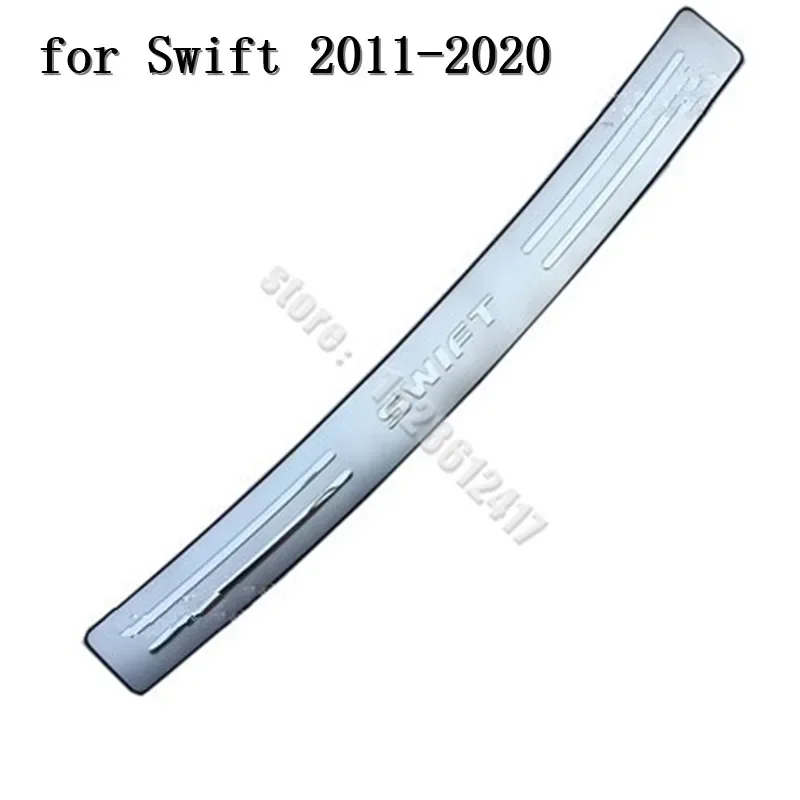 

for Suzuki Swift 2006 2007 2008-2020 Car Accessories stainless steel Rear Door Bumper Protector sill plate rear styling