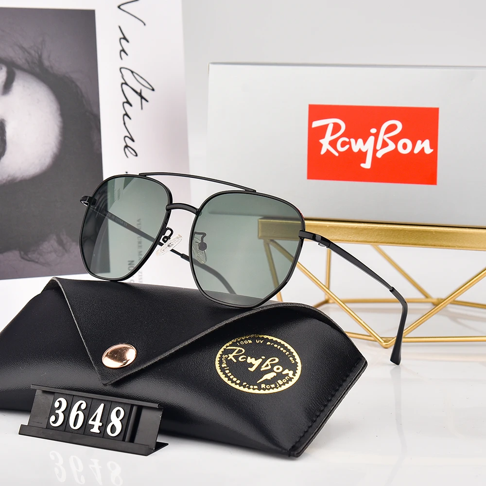 

Designer Brand Rayi Bon Sunglasses designers Sunglass top Quality eyeglass Women Men Glasses Womens Full Frame UV400 lens Unisex