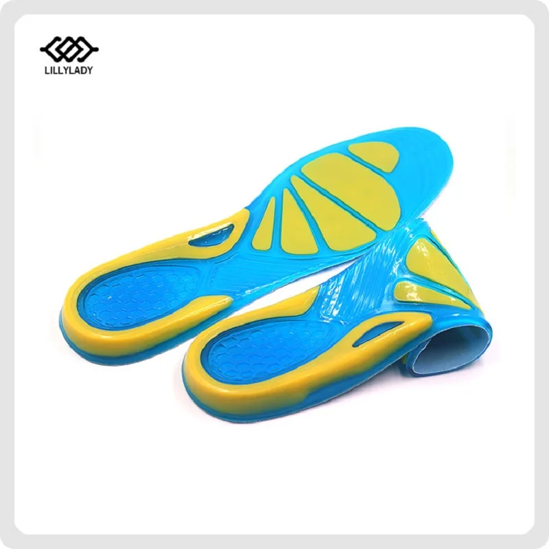 Silicon-Gel-Insoles-Orthotic-Foot-Care-For-Shoes-Sole-Sport-Shock ...