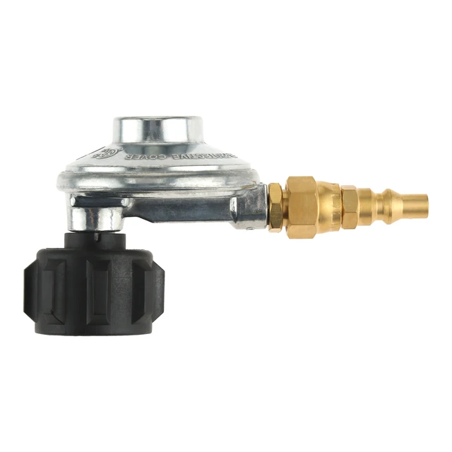 1/4 Hüvelykes Gyors Propángáz-Szabályozó Qcc1 Szelep-Konverter 5-40 Font Tartály Csatlakozó Adapter Szerelvények Bbq Grill Fire Pit Melegítő - Image 4