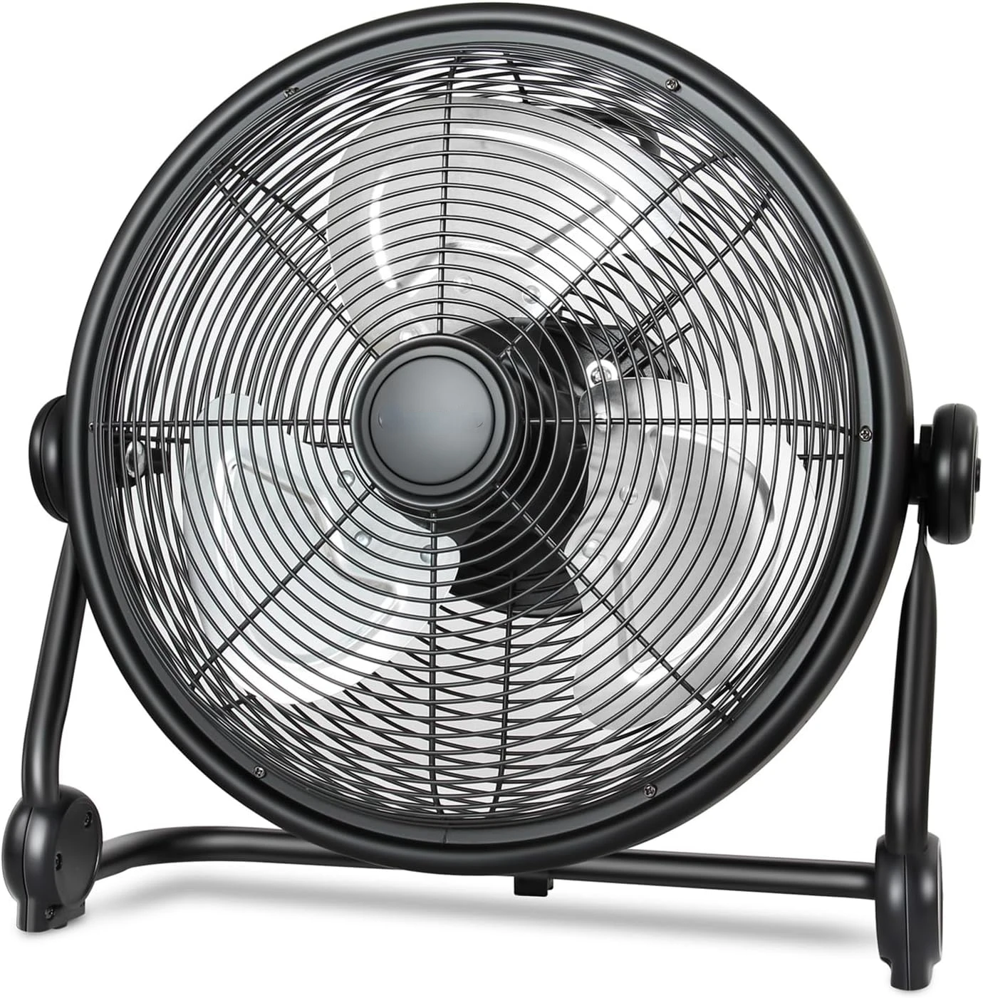 

Operated Fan, Battery Powered Fan Rechargeable 12 inch Cordless Fan with Metal Blade, High Velocity Portable Fan for Shop, Backy