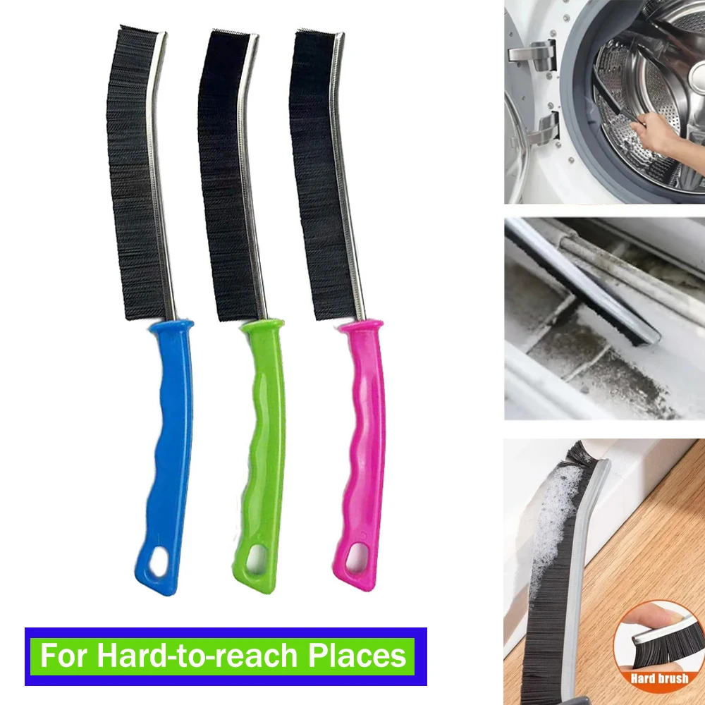 Cleaning Brush - 3 Pcs Hard Bristle Crevice Cleaning Brush, Grout Brush, Scrub Brush For Tile Grout Crevice, Gap Cleaning Tools For Bathroom Kitchen
