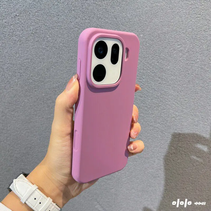 Fashionable Skin-friendly Liquid Silicone Shockproof Case - Anti-drop Cover