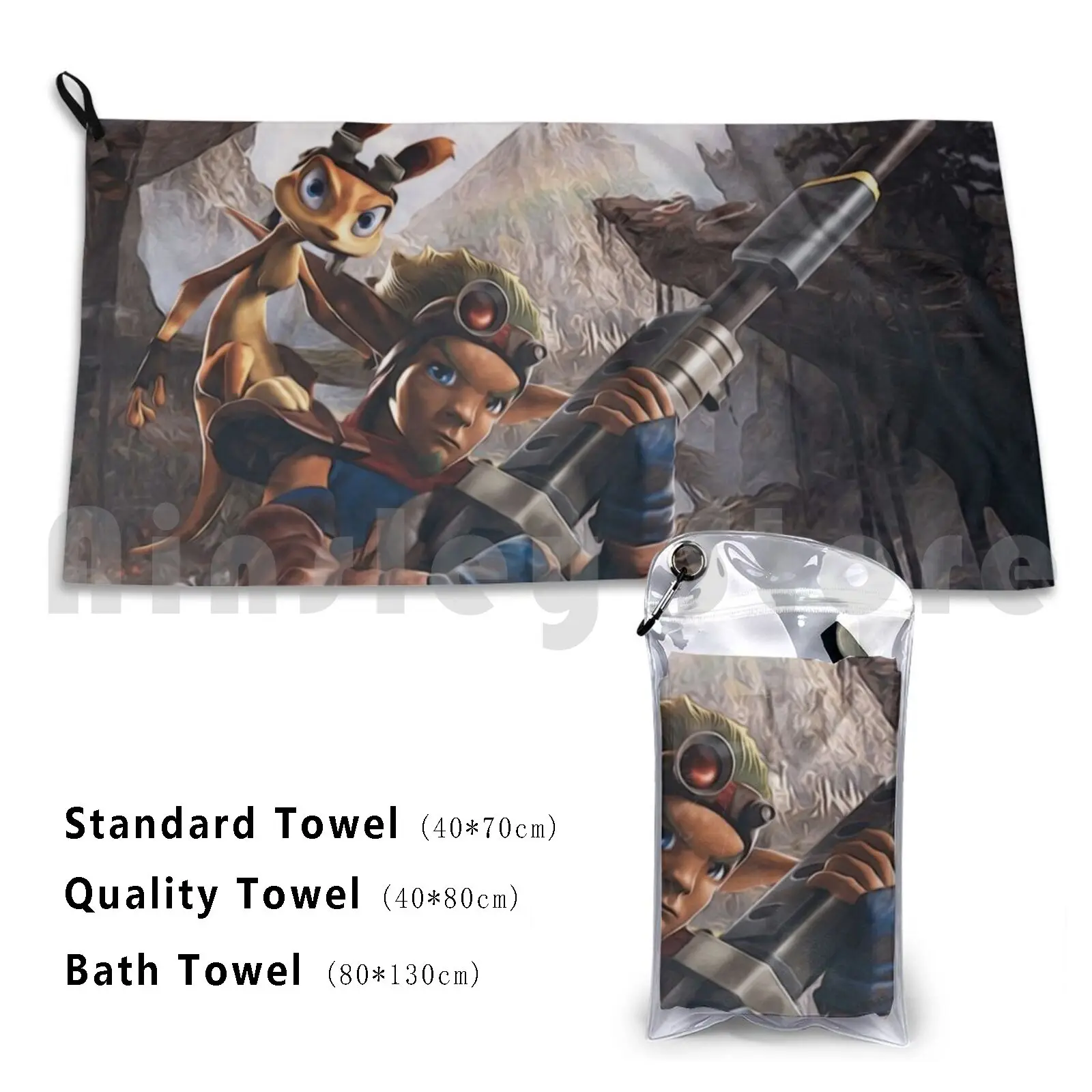 Precursor Hero 4 Bath Towel Beach Cushion Jak And Daxter Jak Daxter Jakanddaxter Naughty Dog Play Station Ps3