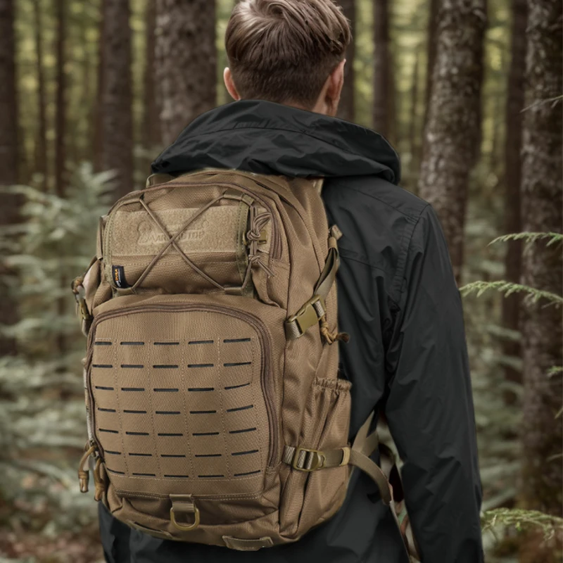 MARDINGTOP Tactical Backpack for Men 25L 915D Backpack for Military Trekking Fishing Sports Hiking