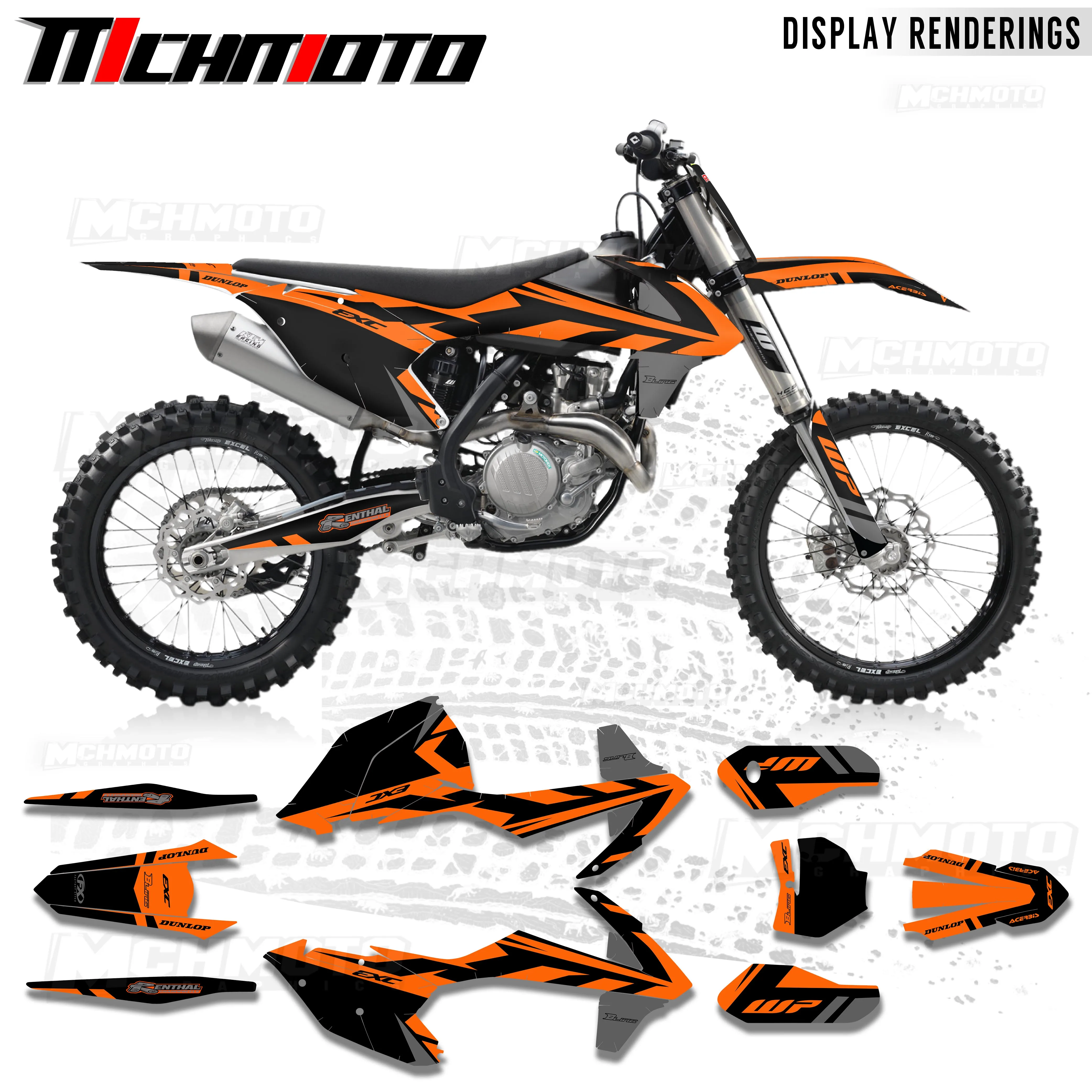 KTM CHILE SIX DAYS デカール グラフィック キット | www.unimac.az