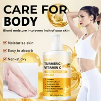 Crème pour les mains et les pieds au curcuma et à la vitamine C GSWP, procure une hydratation profonde sans sensation grasse pour les mains. 250g/500g 2