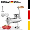 Manual Meat Grinder Stainless Steel Hand Crank Meat Grinding Machine Sausage Stuffer Filler Household Pork Mincer Sausage Maker 1