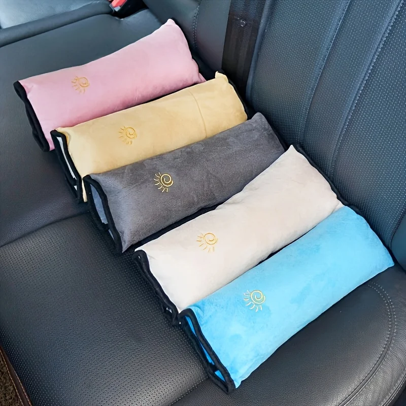 Children Baby Safety Seat Belt Pillow Car Belt Plush Breathable CushionVehicle Shoulder Protection Auto Accessories seat belt protection seat belt covers seat belt protector car pillow safety belt shoulder guard