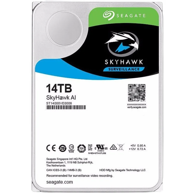 NEW FOR Seagate/Seagate ST14000VE0008 14tb Cool Eagle Helium Monitoring Mechanical Hard Disk 14t Vertica
