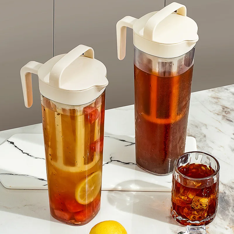 Refrigerator Cold Kettle Coffee Cold Brew Pot Fruit Tea Sealed High Temperature Resistant Cold Brew Ice Drip Cup Cold Kettle 1