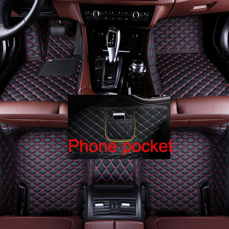 

Custom Style Car Floor Mats for BMW X3 G01 2018 2019 2020 2021 2022year interior details Car Accessories carpet
