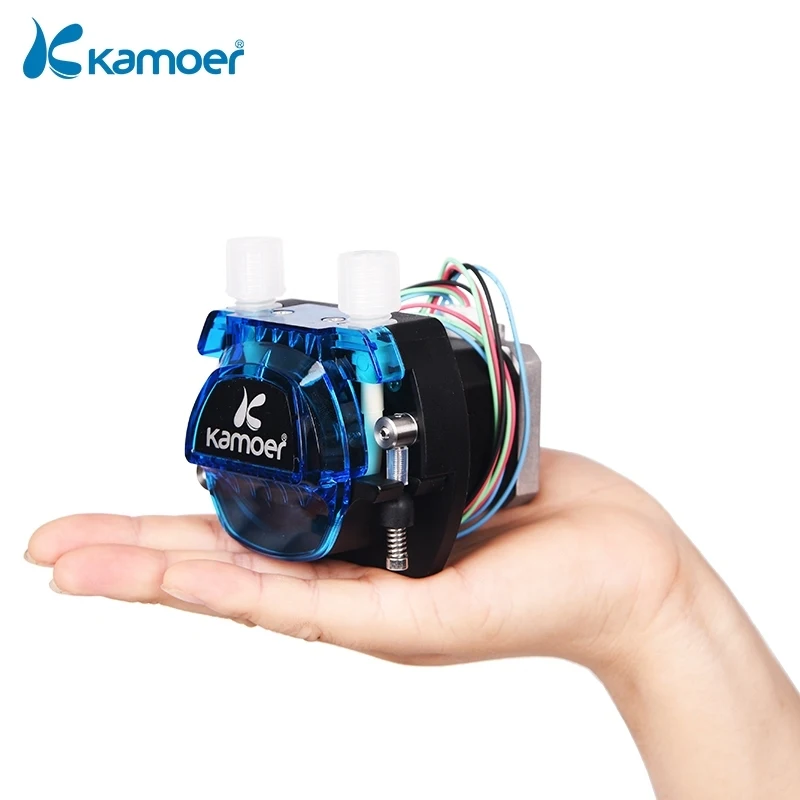 Kamoer-bomba Peristáltica para o Laboratório Bomba Doseadora Transferência Líquida Motor Deslizante 420ml Pelo Minuto Kcm 350rpm 12v 24v