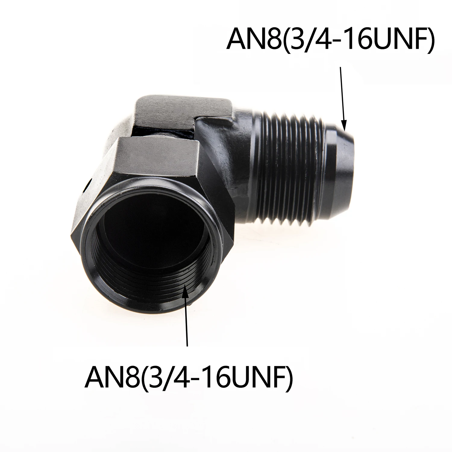1Pc Aluminum AN6 AN8 AN10 Male To AN Female 90 Degree Swivel Coupler Union Apapters Fitting Fuel Oil Transformation Fittings