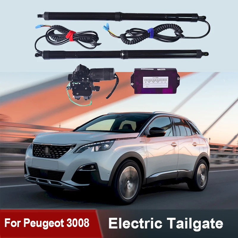 

Для PEUGEOT 3008 год 2017 + комплект электрических задних ворот автомобильные аксессуары автоподъемник Авто Управление приводом багажника открытие мощности задние ворота