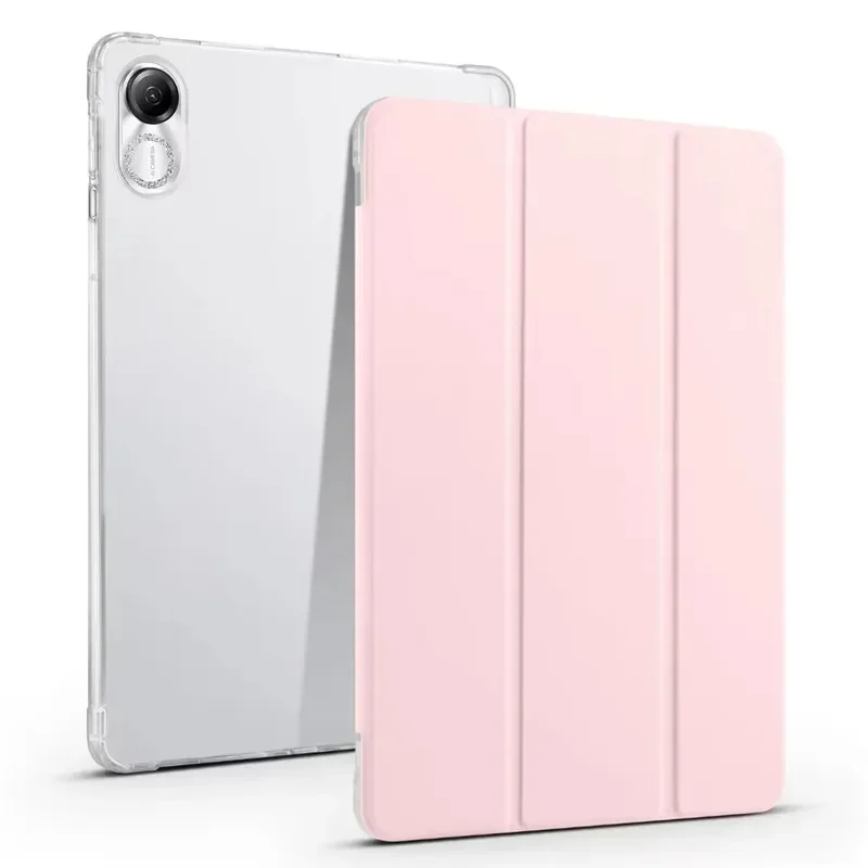 Enhanced Flip Cover Case with Pencil Holder and Magnetic Stand for Tablets - Soft Back  for 11.5'' Devices