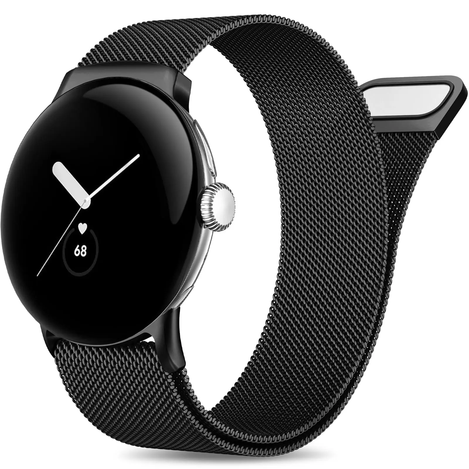 Elegant Milanese Loop Stainless Steel Watch Band - Compatible with Various Models