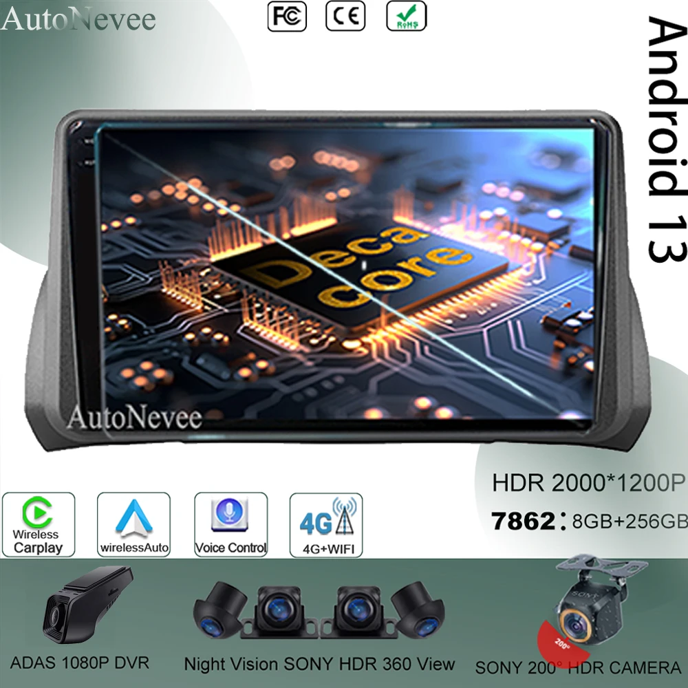 

Android For Fiat Argo 2019 2020 2021 2022 Auto Radio DVD Navigation Stereo Multimedia Video Touch Player Screen WIFI Carplay
