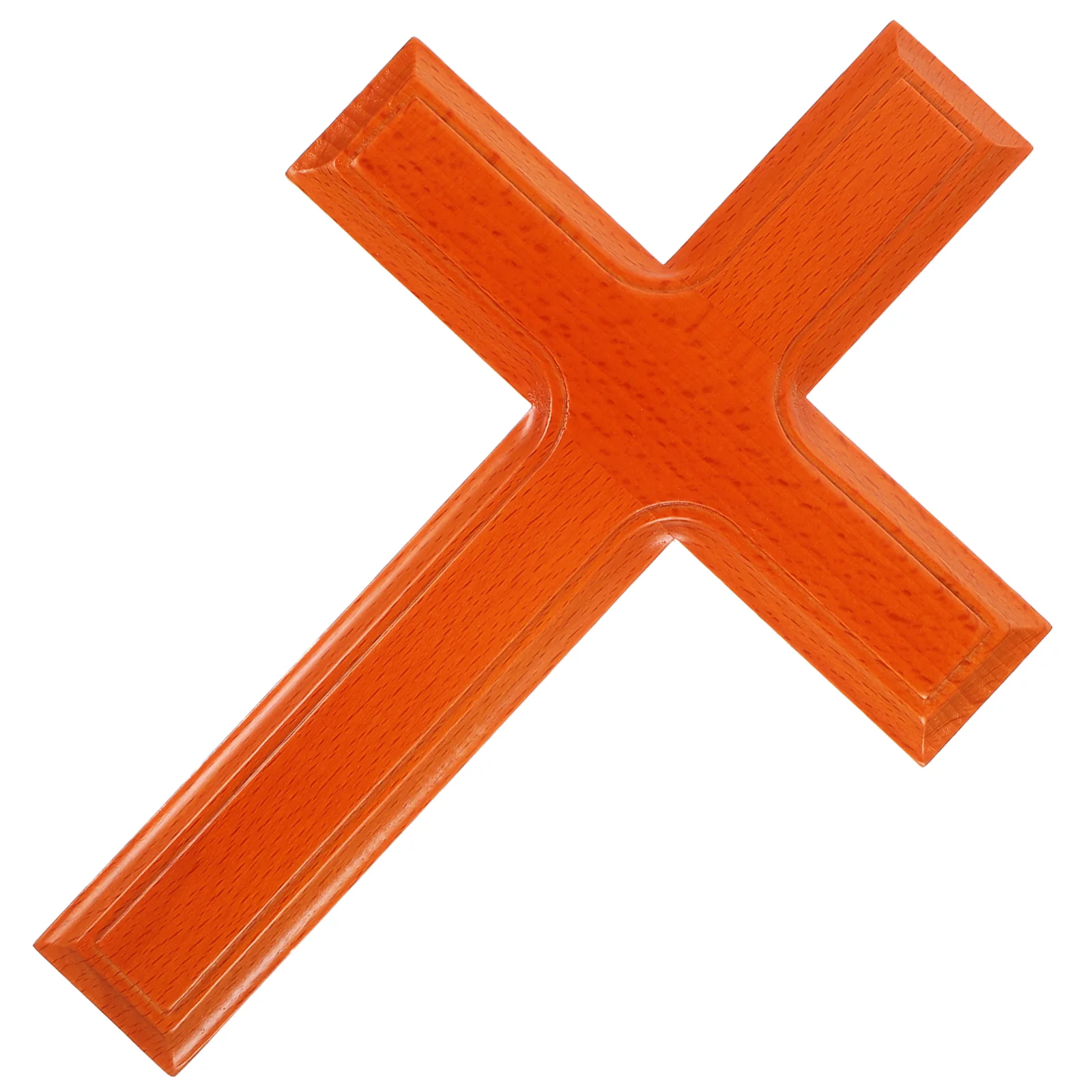 

Wooden Cross Wall Decoration Rustic Wall Mounted Jesus Cross Ornament for Home
