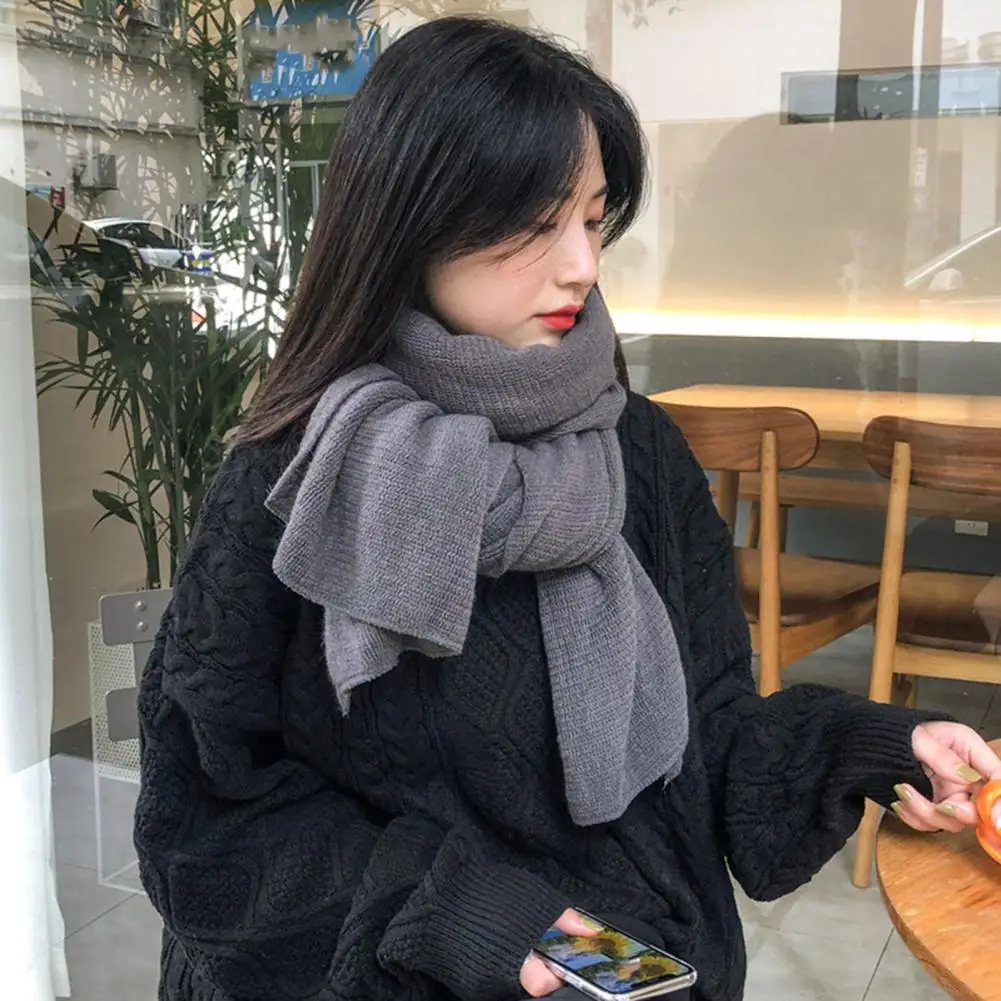 Рисунок 6 - Уютный Шарф, толстый теплый женский