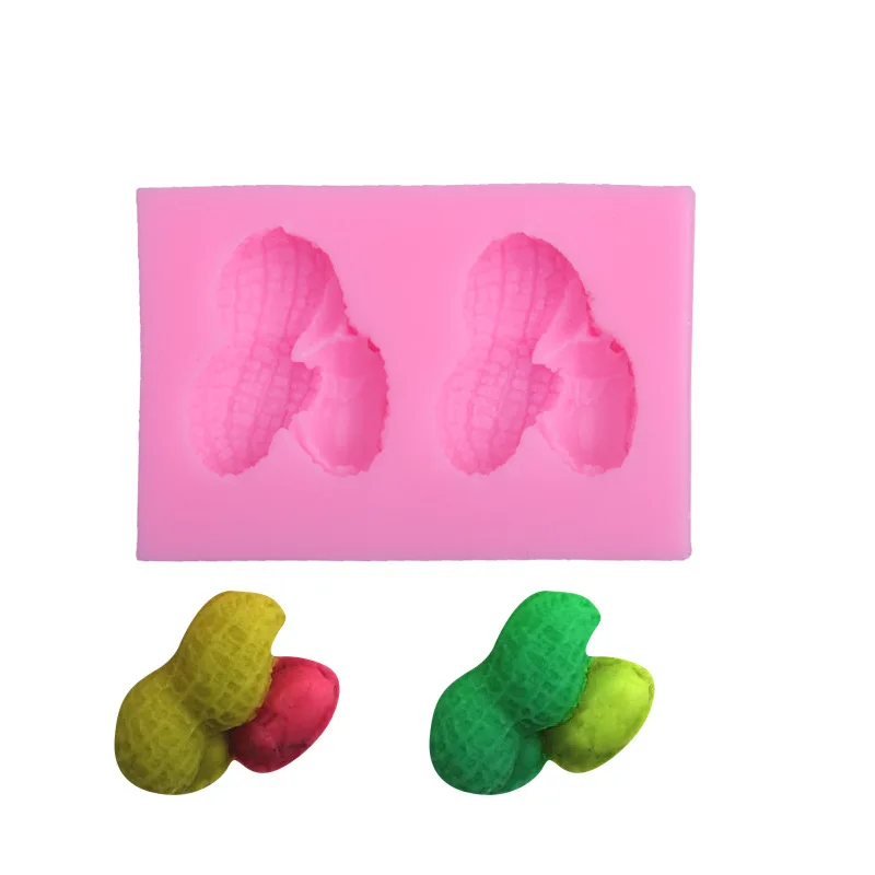

Peanut Silicone Sugarcraft Mold Resin Tools Cupcake Baking Mould Fondant Cake Decorating Tools