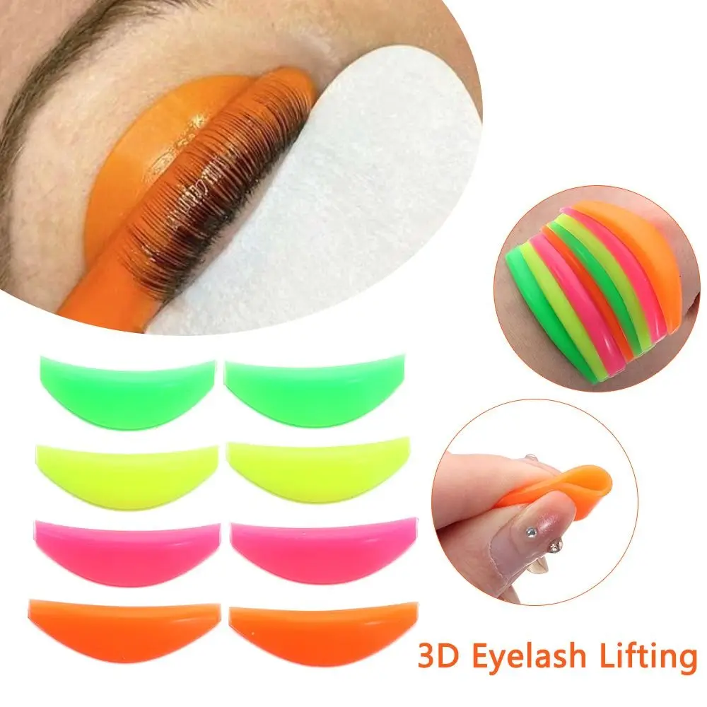 Accessories Applicator Tools Eyelash Extension Silicone Eyelash Perm Pad Recycling Lashes Rods Shield Eyelash Curler Tool