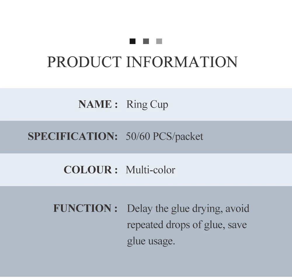 SAKURAHANA Blume Form Wimpern Verlängerung Kleber Tasse Nail art Tattoo Pigment Halter Container Pfropfen Wimpern Make-Up-Tools – Detail 2