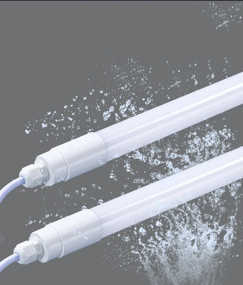 Waterproof T8 Tube Light Refrigerator LED Integrated Outdoor Advertising Lightbox Super market Display Cabinet Lamps