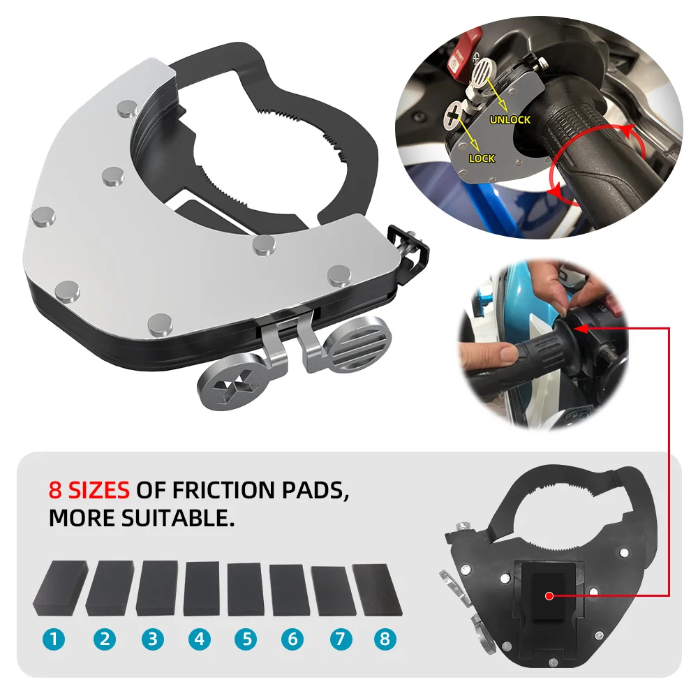 MotorcycleCruiseControlHandlebarThrottleControlLockAssistFor