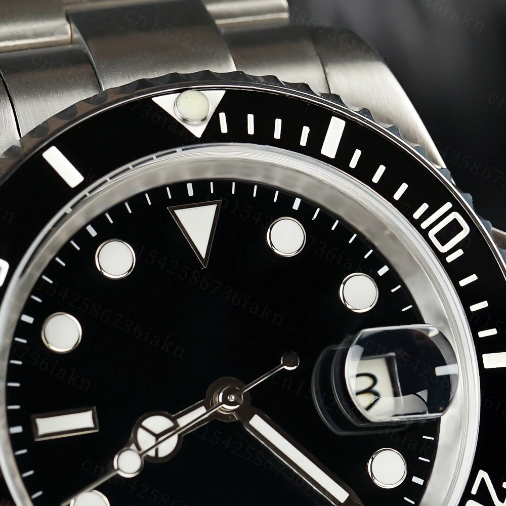 2022 Fashion New 40mm Men's Leisure Sports Sapphire Mirror Stainless Steel Material Waterproof Automatic Mechanical Watch