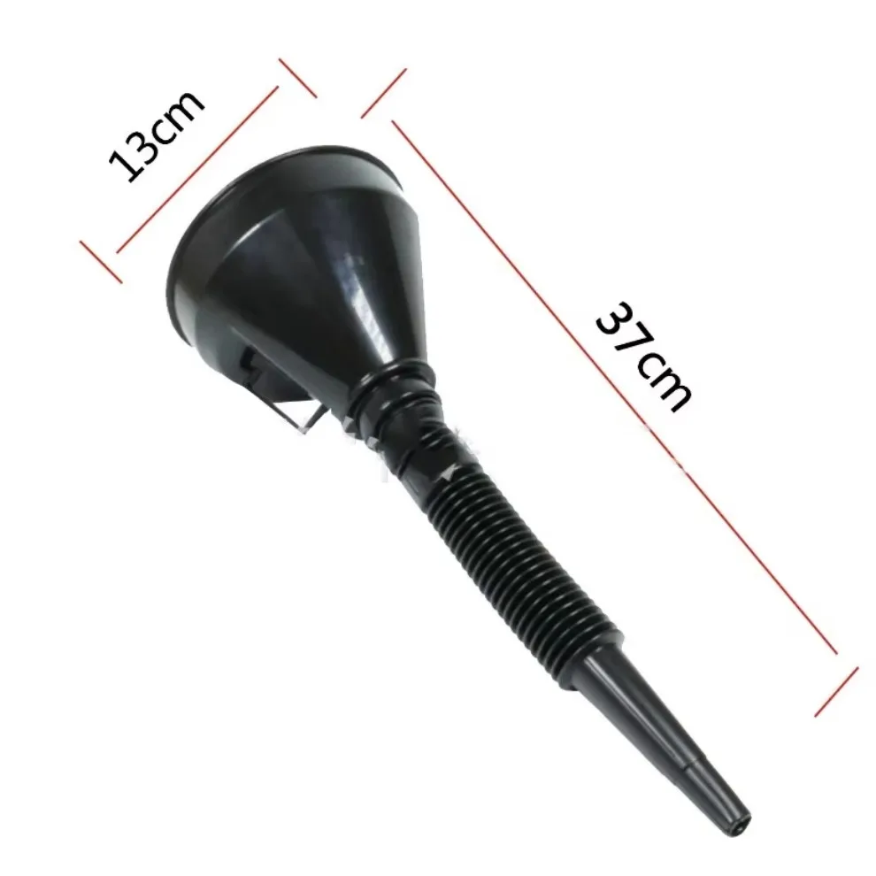 Oil Filter Funnel Car Repair Tool Oil Filling Equipment with Filter Flexible Tube for Safety Emergency Travel Car Accessories