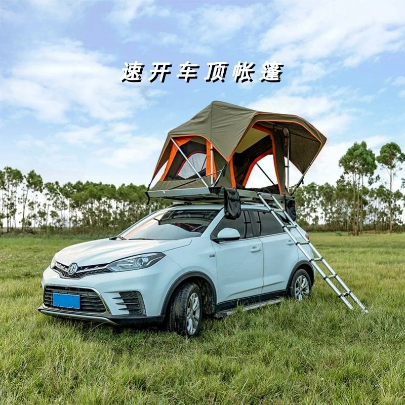

Car travel roof tent fully automatic quick opening soft top car tent outdoor foldable self driving equipment