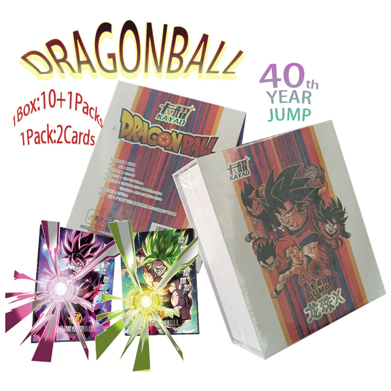 

Коллекционные карты из аниме «Драконий жемчуг», подарок для детей, Подарок на годовщину 40-летнего скачка, герб Сон Гоку
